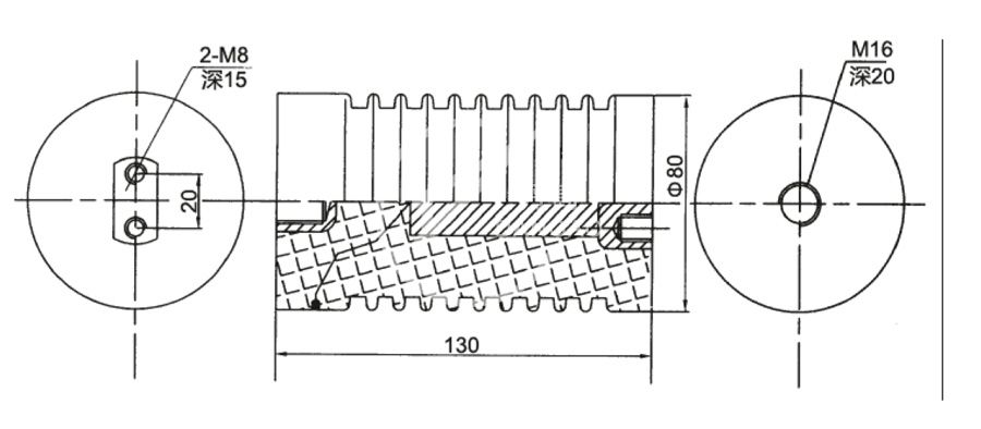 085_帶電顯示絕緣子 CGQ7-10_2_第26頁_XGN68-12型高壓真空開關柜配套件.jpg